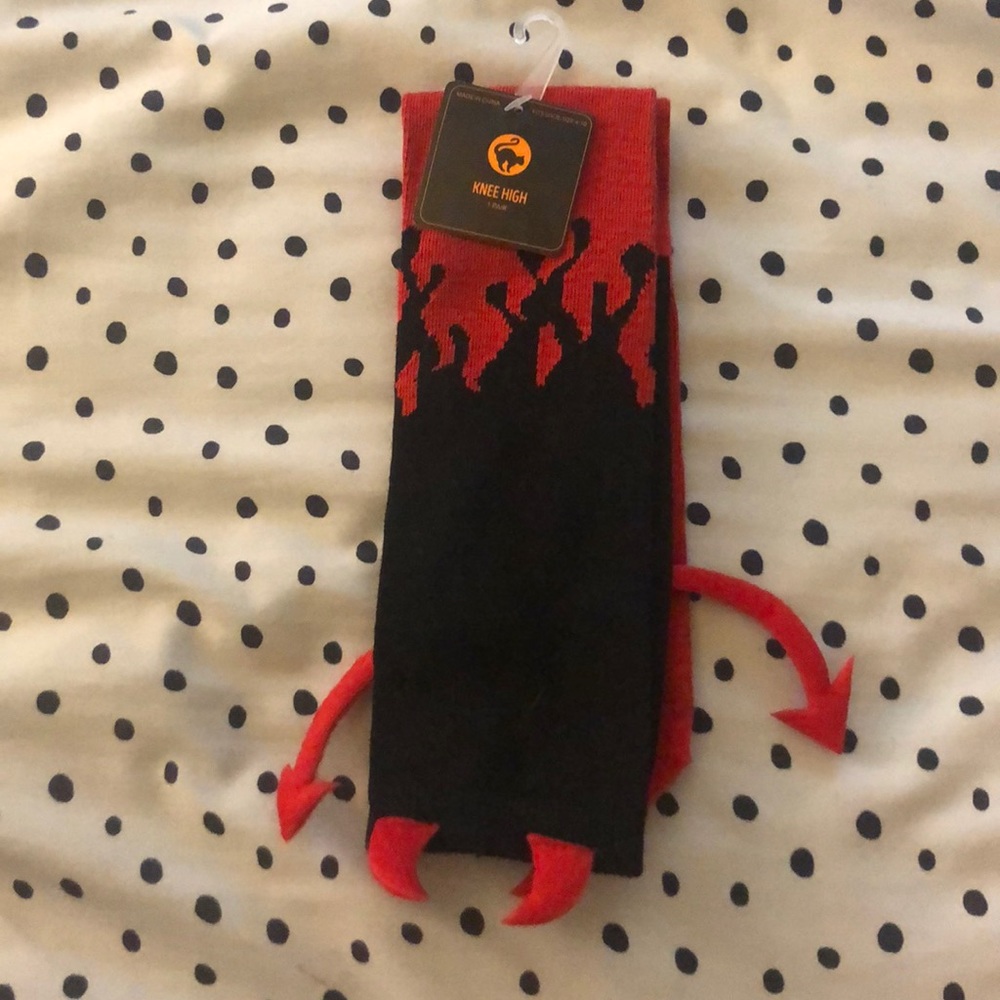 Halloween knee high socks